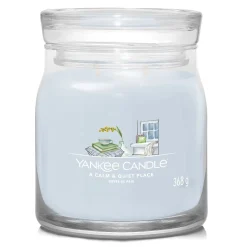 A Calm & Quiet Place, candela in giara media Yankee Candle