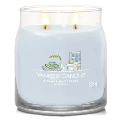 A Calm & Quiet Place, candela in giara media Yankee Candle