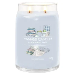 A Calm & Quiet Place, candela in giara grande Yankee Candle