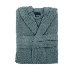 Accappatoio azzurro taglia S/M Chevron