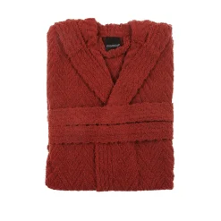 Accappatoio bordeaux taglia S/M Chevron