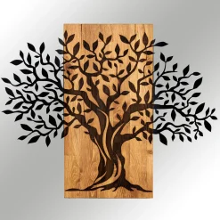 Albero decorazione da parete 72x58 cm