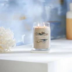 Amber Sandalwood, candela in giara grande Yankee Candle