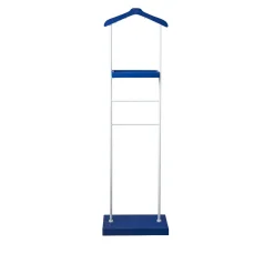 Appendiabiti blu e bianco