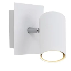 Applique con faretto direzionabile Marley bianco Trio