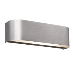 Applique LED alluminio grigio Adriano Trio