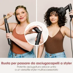 Asciugacapelli e styler flexstyle 3 in 1 Shark