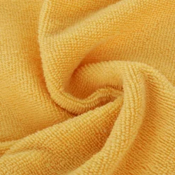 Asciugamano ospite cotone giallo 30x50 cm balza Pop Corn