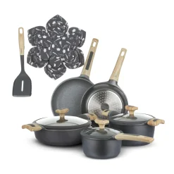 Batteria di pentole 12 pezzi Evolution