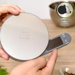 Bilancia da cucina digitale con ciotola 1,3 L in acciaio Fatto in casa da Benedetta