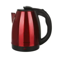 Bollitore elettrico 1,8 L 1500 W rosso in acciaio