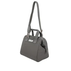 Borsa porta pranzo termica grigio 9 L con tracolla