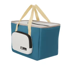 Borsa termica porta pranzo 9 L blu Cooler