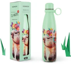 Bottiglia termica 500 ml Capibara Animal Flowers