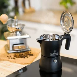 Caffettiera 3 tazze K - Line Design Luca Trazzi