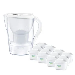 Caraffa filtrante 2,4 L Marella Brita con 12 filtri Maxtra Pro All in 1
