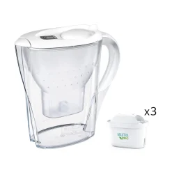 Caraffa filtrante 2,4 L Marella Brita con 3 filtri Maxtra Pro All in 1