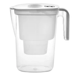 Caraffa filtrante 2,6 litri con timer manuale Vida bianca BWT