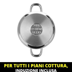 Casseruola 14 cm acciaio 18/10 Mito