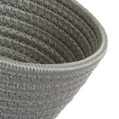 Cestino bagno portaoggetti 14 cm grigio