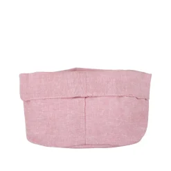 Cestino malva 27x17x10 cm con scritta