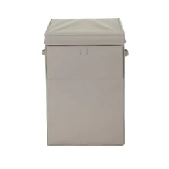 Cesto portabiancheria tortora 36x36x55 cm