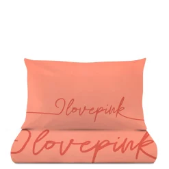 Completo letto 1 piazza e mezza I love pink Quotes