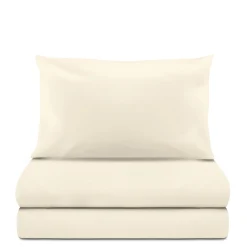 Completo letto 1 piazza e mezza cotone tapioca New Cotton