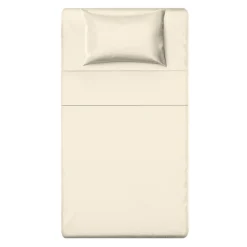 Completo letto 1 piazza e mezza cotone tapioca New Cotton