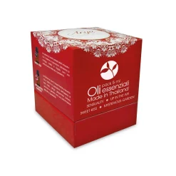 Confezione rossa 4 oli essenziali per diffusore