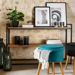 Console a 2 piani 75x120x40 cm  Edena