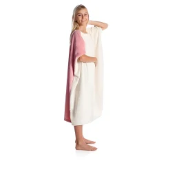 Coperta indossabile per bambini double face rosa