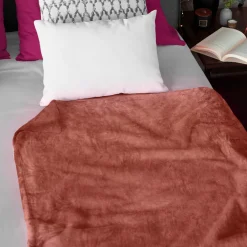 Coperta matrimoniale 200x240 cm ruggine Flannel