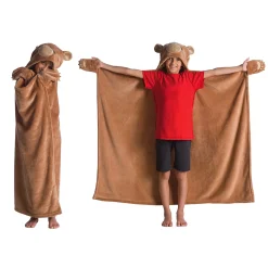 Coperta orso 100x130 cm marrone