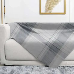 Coperta 125x155 cm Design scozzese beige