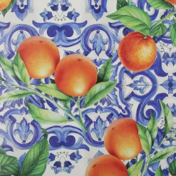 Copritavolo giardino diametro 70 cm con decoro