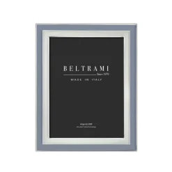 Cornice bianco, polvere e argento foto 15x20 cm Beltrami con argento Miro Silver