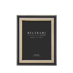 Cornice blu e oro foto 10x15 cm Beltrami con argento Miro Silver
