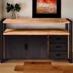 Credenza 3 cassetti 145x86x40 cm Innovation