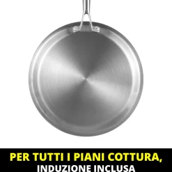 Crepiera 24 cm a 3 strati Tri - ply