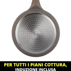 Crepiera 24 cm antiaderente 0 grassi