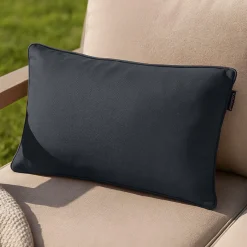 Cuscino divano antracite 30x50 cm idrorepellente