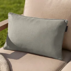 Cuscino divano beige 30x50 cm idrorepellente