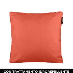 Cuscino divano corallo 40x40 cm idrorepellente