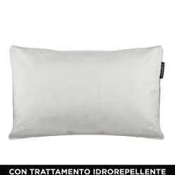 Cuscino divano grigio 30x50 cm idrorepellente