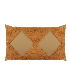 Cuscino divano 30x50 cm rombi arancio