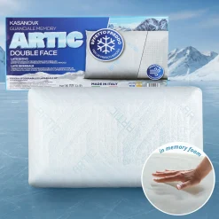 Cuscino guanciale memory effetto rinfrescante Artic
