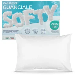 Cuscino guanciale traspirante bianco Softy