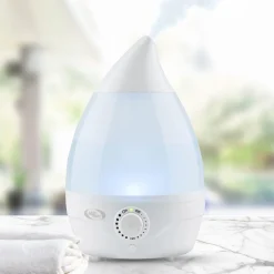Diffusore elettrico 1,8 L umidificatore e luce a goccia