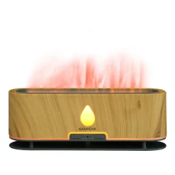 Diffusore elettrico legno effetto fiamma 200 ml